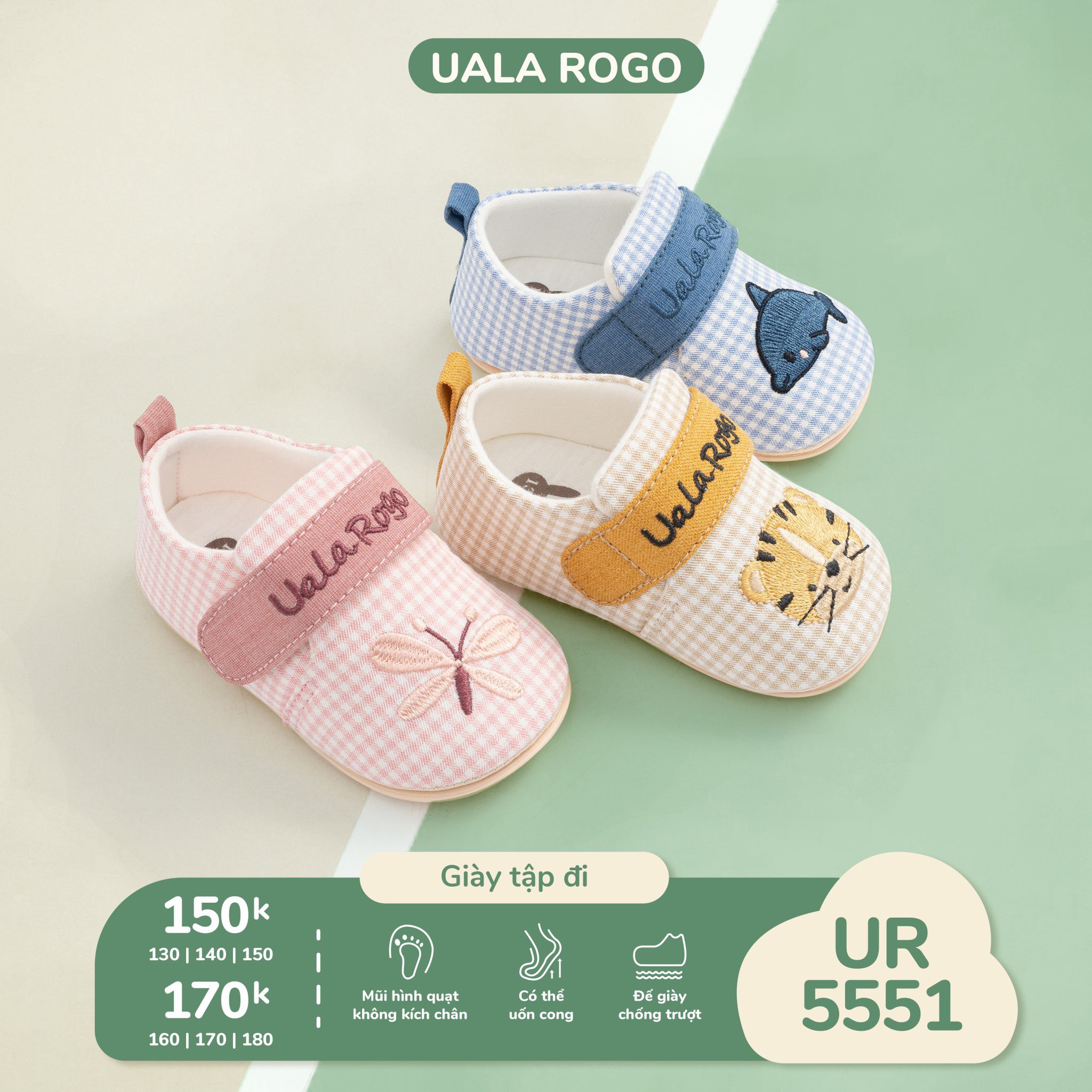 Uala Rogo - Giày tập đi UR5551