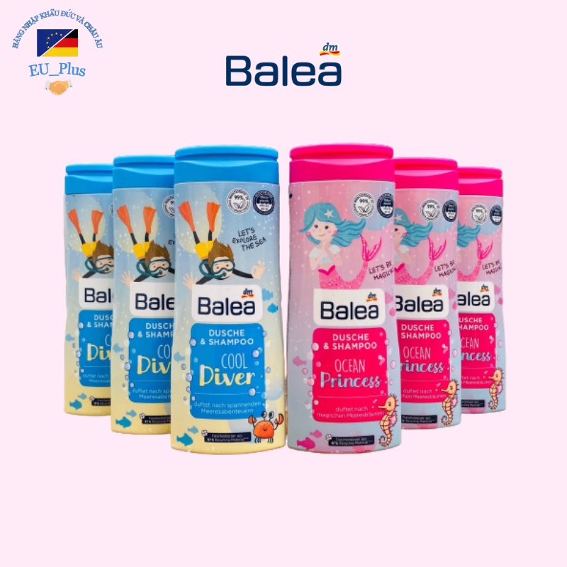 Sữa Tắm Gội Balea - 1Y+