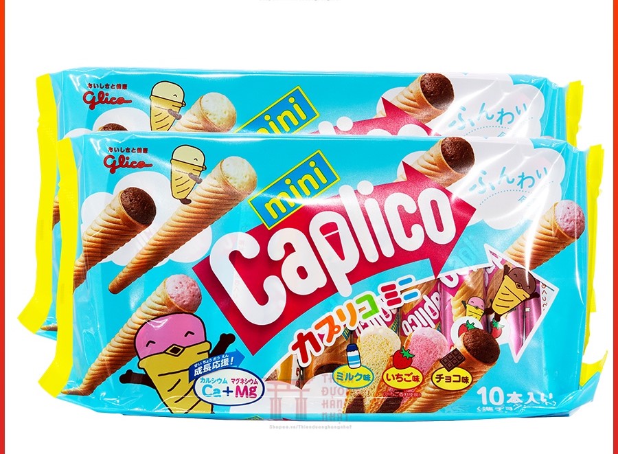 Bánh Que Kem Ốc Quế Glico - 12M+
