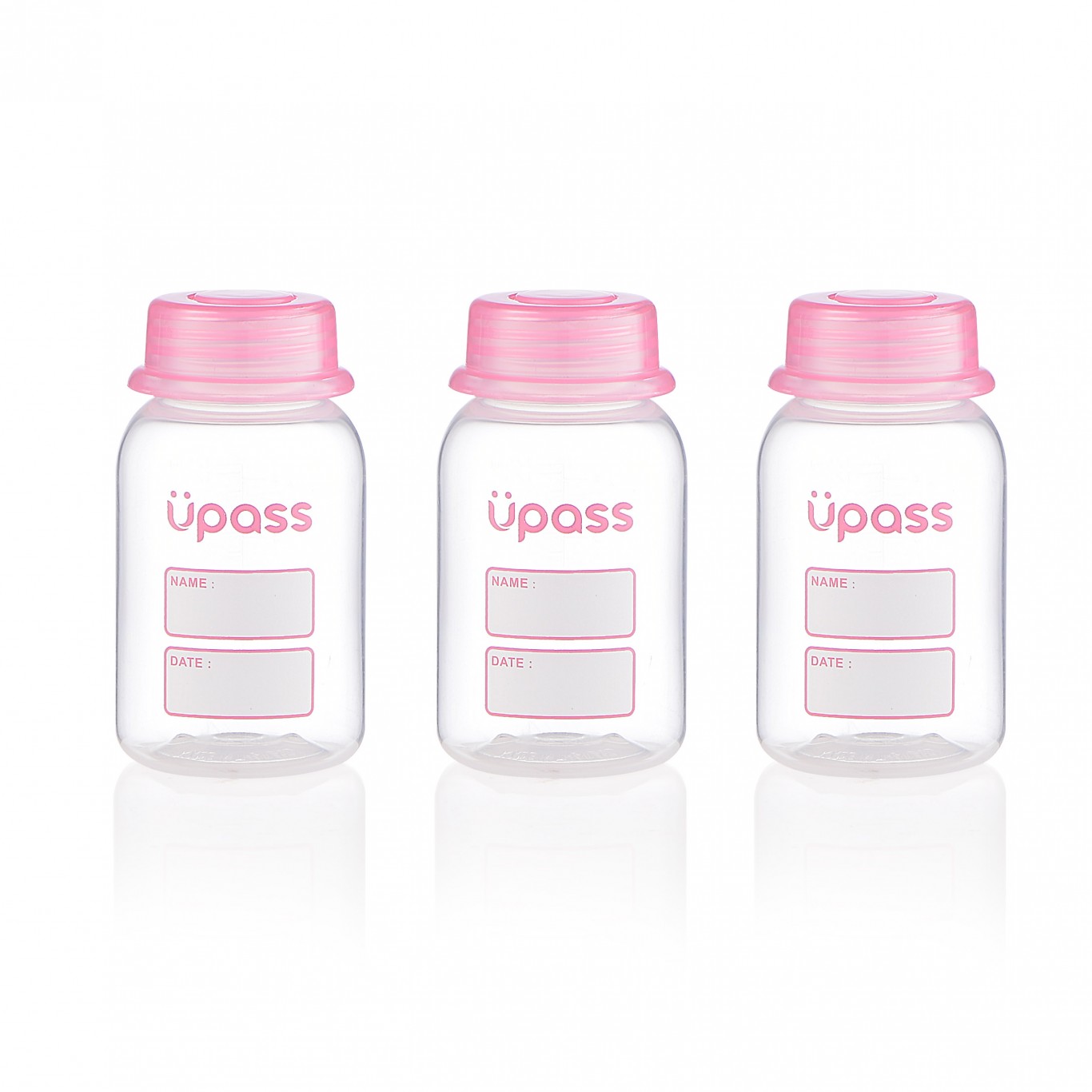 BÌNH TRỮ SỮA UPASS 125ML (BỘ 3 BÌNH)