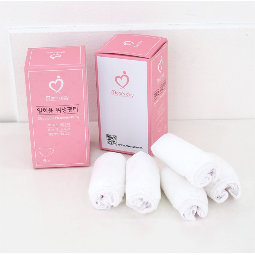 Set 5 quần lót bầu dùng một lần Momsday Hàn Quốc
